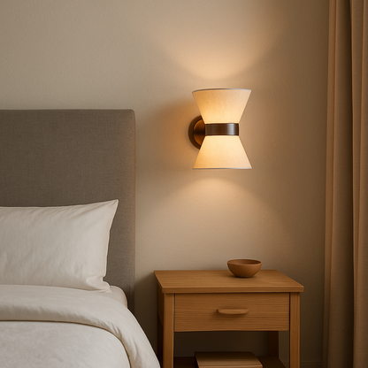 Elegant Linen Pendant Light