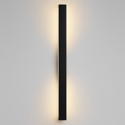 Contemporary Slim LED Outdoor Wall Sconce - Luxicro