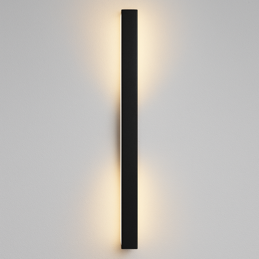 Contemporary Slim LED Outdoor Wall Sconce - Luxicro