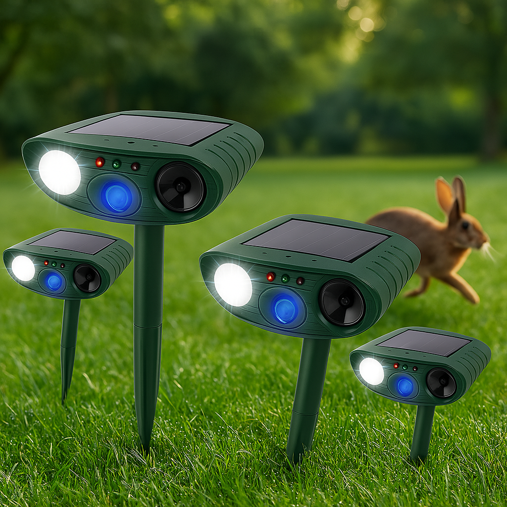 Outdoor Solar Powered Rabbit Repellent Garden Pest Control