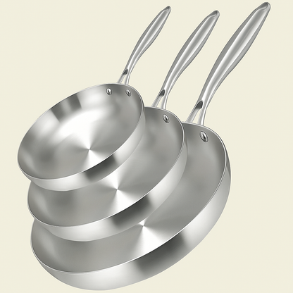 Essential Non Stick Cookware Pan Set - Luxicro