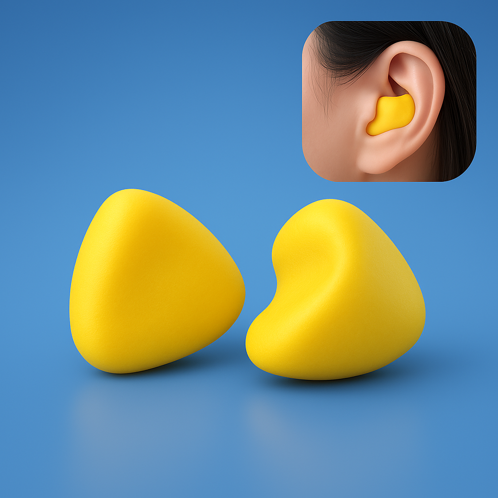 Soft Sleep Earplugs for Better Rest - Luxicro
