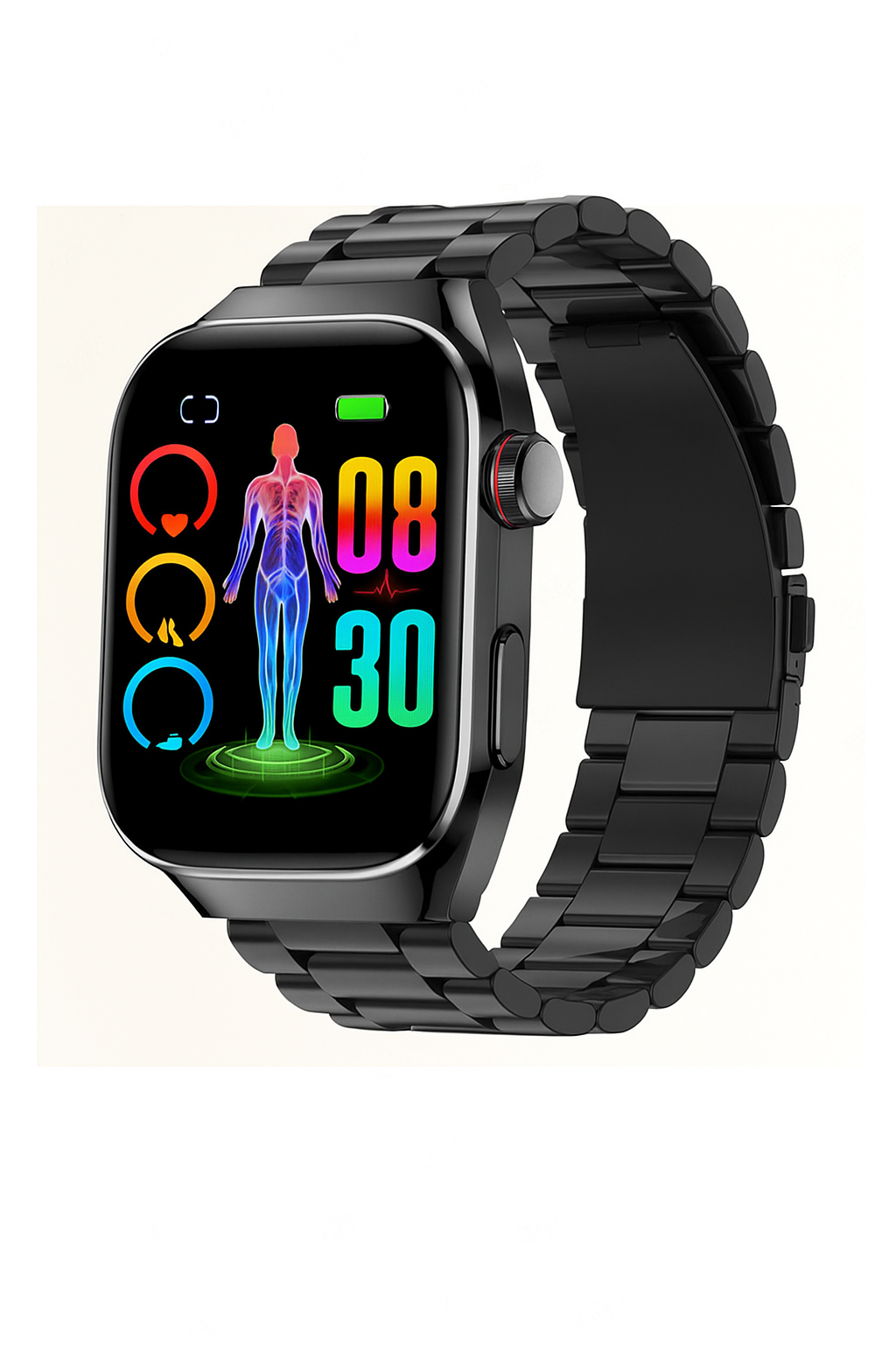 Advanced Fitness Watch with Heart Rate Monitor