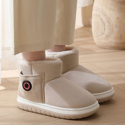Cozy Electric Slippers | Comfortable Rechargeable House Shoes