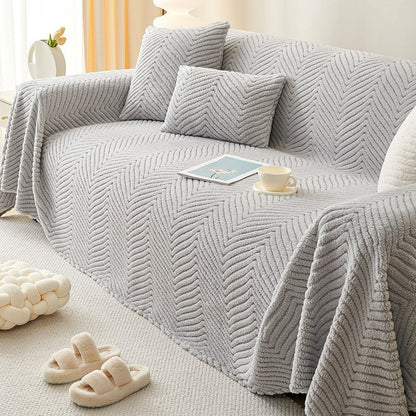 Soft Fuzzy Couch Slipcover
