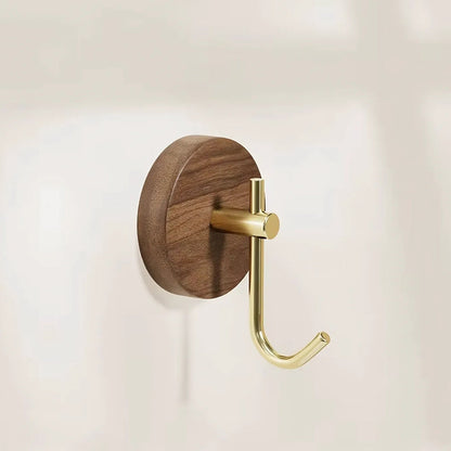 Stylish Wooden Stick On Wall Hook Decor