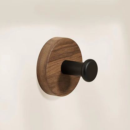 Stylish Wooden Stick On Wall Hook Decor