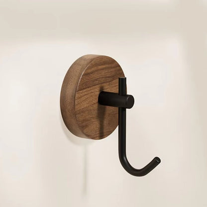 Stylish Wooden Stick On Wall Hook Decor