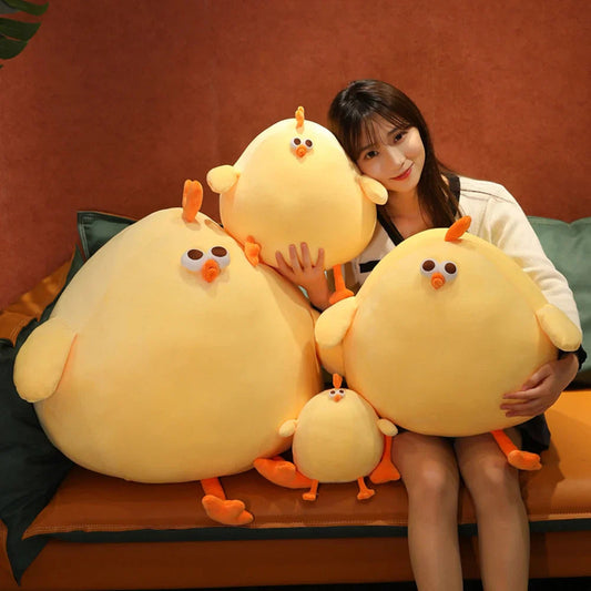 Big Plush Chicken Toy - Luxicro