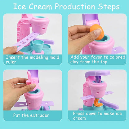 Easy Use Automatic Ice Cream Making Machine
