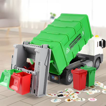 Fun Learning Dump Truck Toy for Kids Ages 3-5 - Luxicro