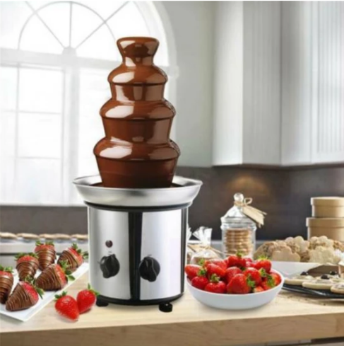 Delicious 4 Layer Chocolate Fondue Maker - Luxicro