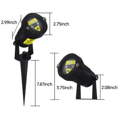 Colorful Garden Laser Light Projector