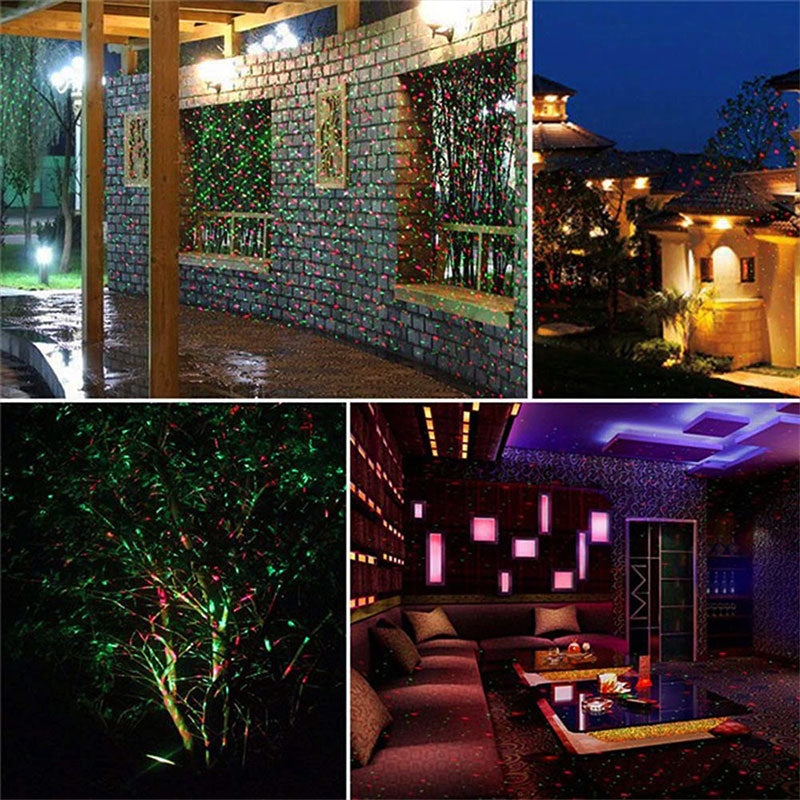 Colorful Garden Laser Light Projector