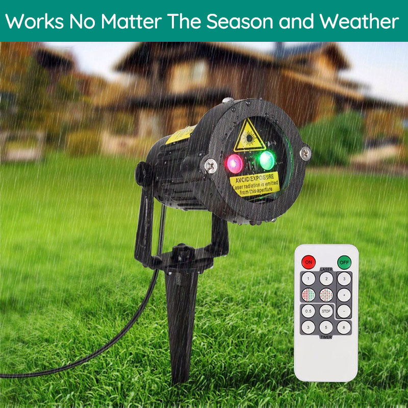 Colorful Garden Laser Light Projector