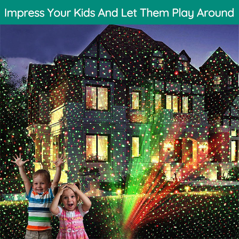 Colorful Garden Laser Light Projector