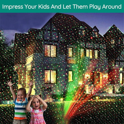 Colorful Garden Laser Light Projector