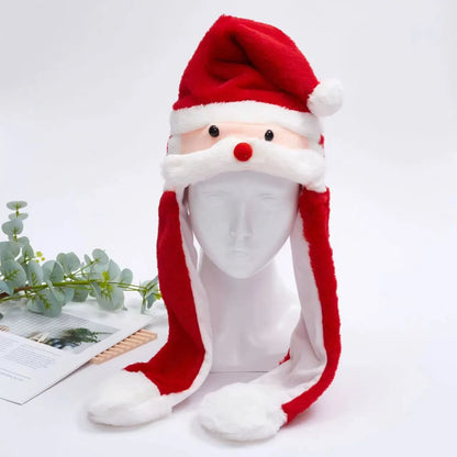 Cute Rabbit Beanie with Ear Flaps