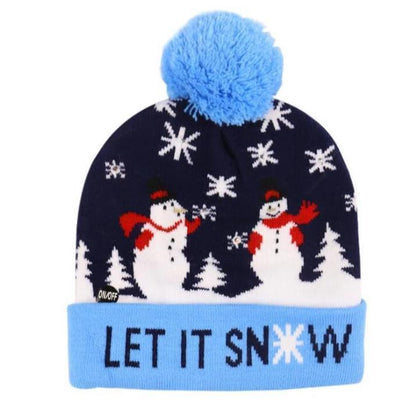 Colorful Holiday LED Hat - Luxicro