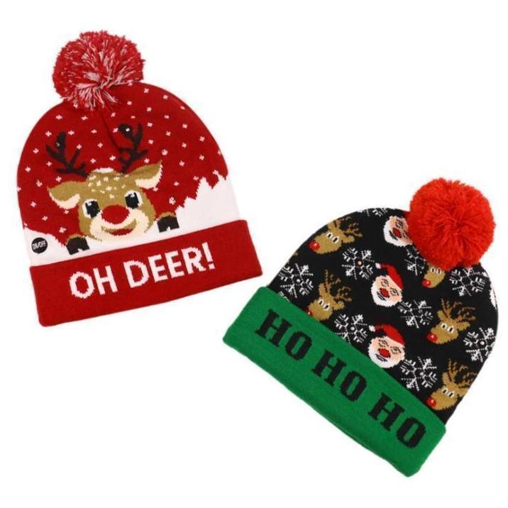 Colorful Holiday LED Hat