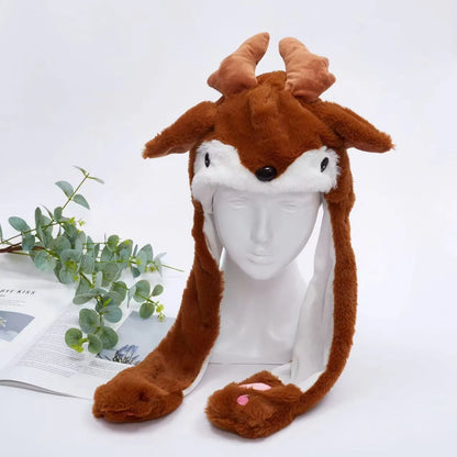 Cute Rabbit Ear Winter Hat