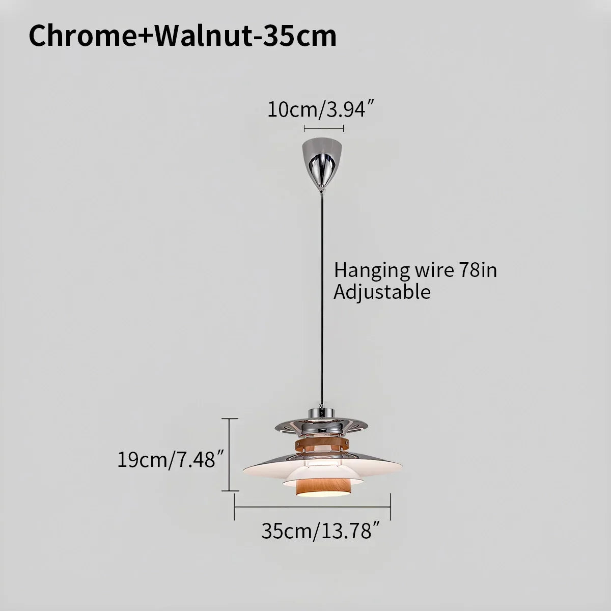 Stylish UFO Hanging Light for Kitchen Dining