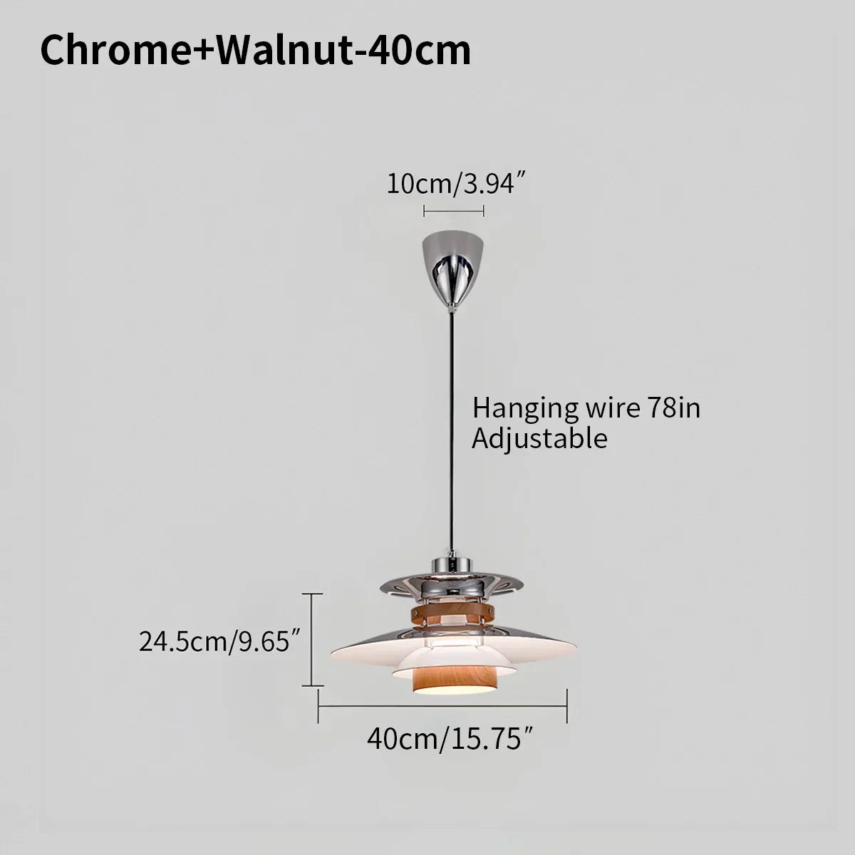 Stylish UFO Hanging Light for Kitchen Dining