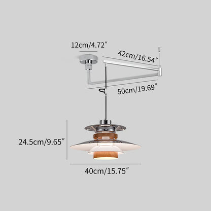 Stylish UFO Hanging Light for Kitchen Dining