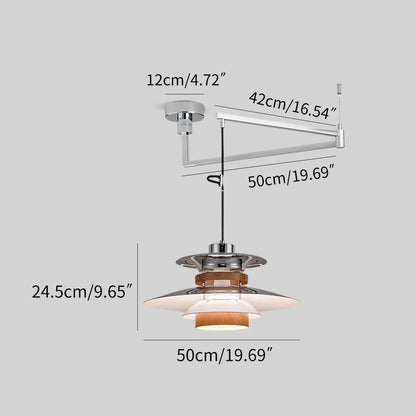 Stylish UFO Hanging Light for Kitchen Dining