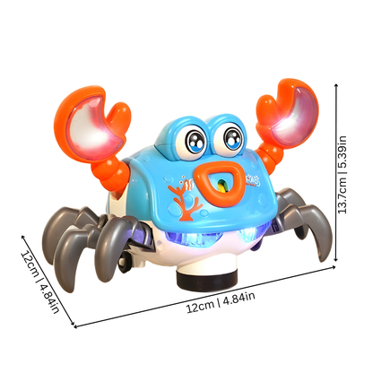 Colorful Fun Crab Figurine