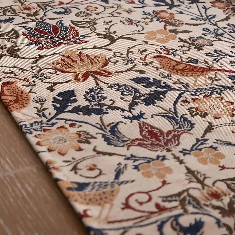Beautiful Floral Table Runner Decoration