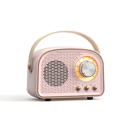 Vintage Portable Bluetooth Radio Speaker