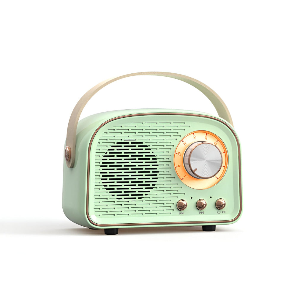 Vintage Portable Bluetooth Radio Speaker