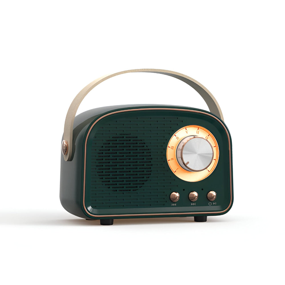 Vintage Portable Bluetooth Radio Speaker