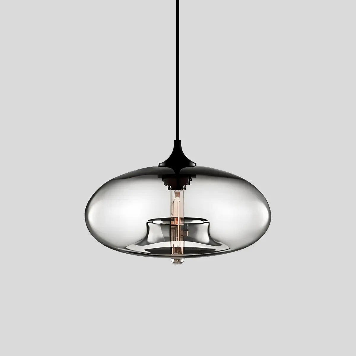 Stylish Hanging Glass Light for Kitchen