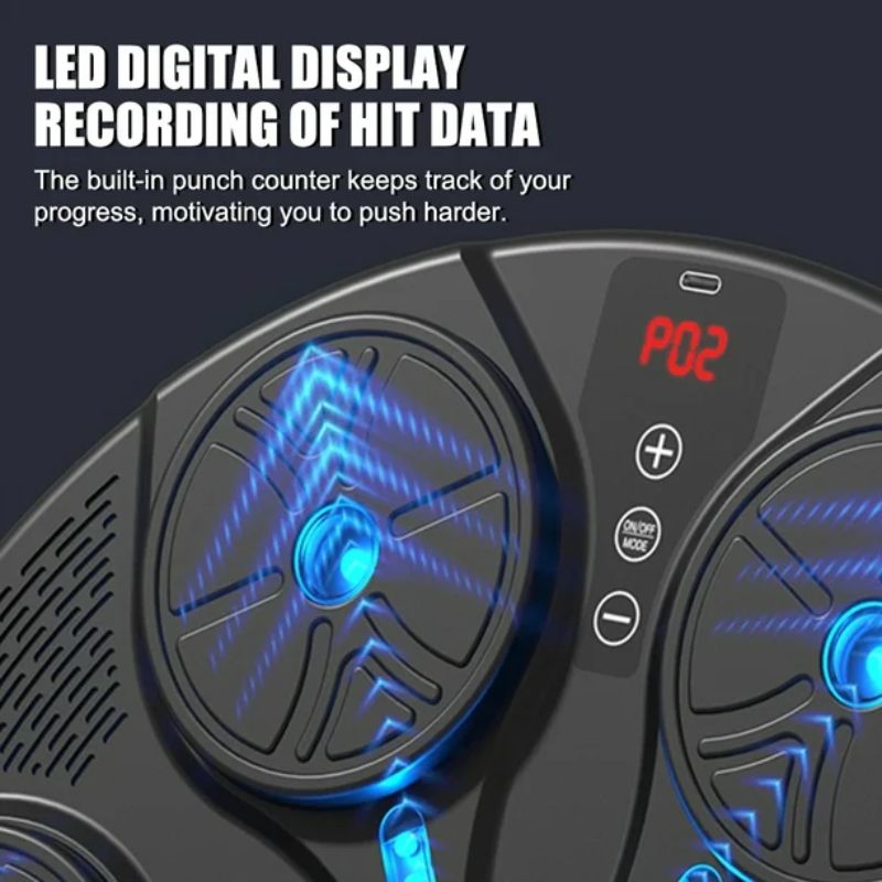 Fun Interactive Music Boxing System for All Ages