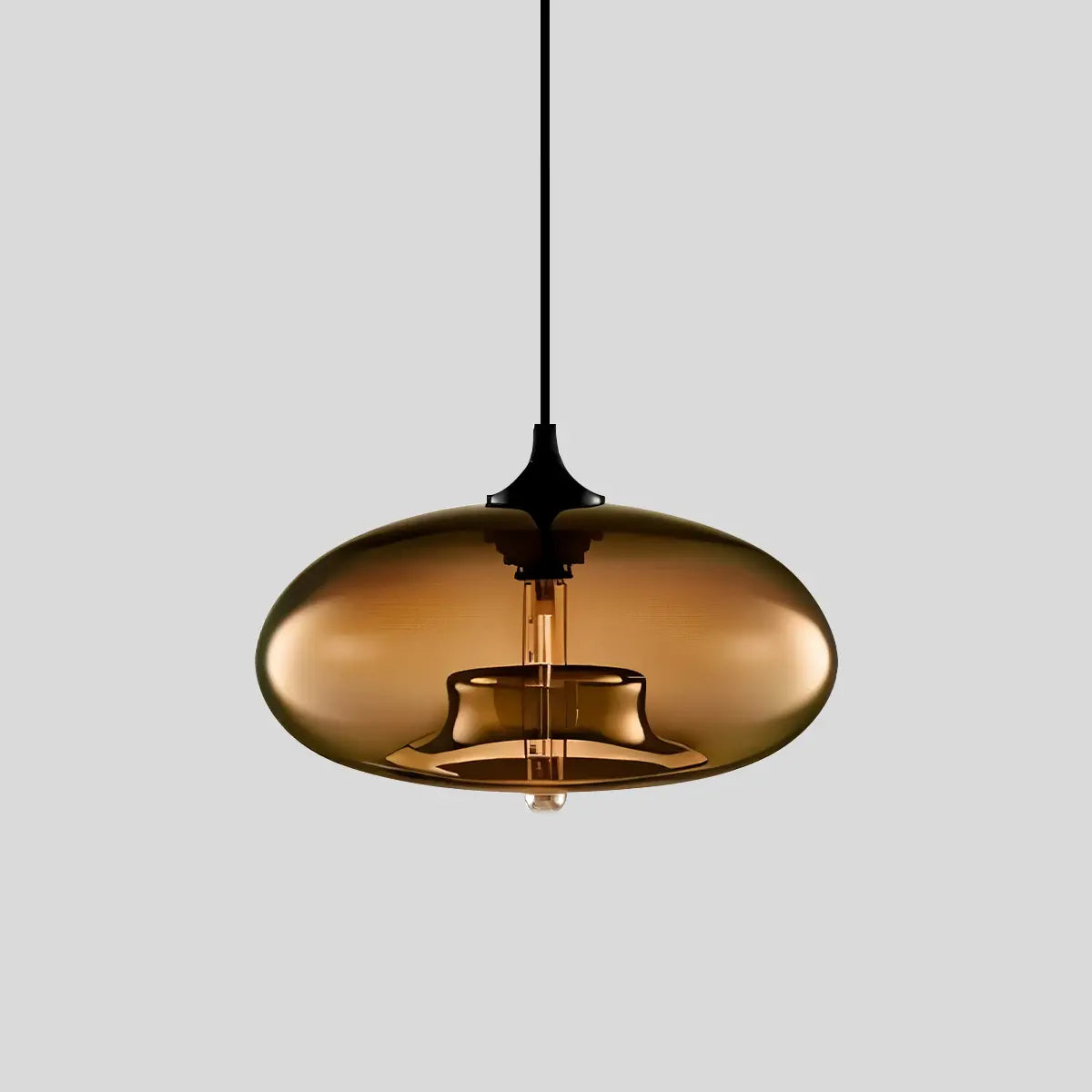 Stylish Hanging Glass Light for Kitchen