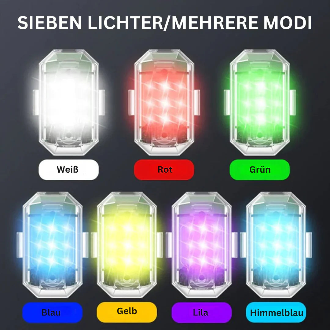 Bright LED Bike Tail Light with Wireless Remote Control