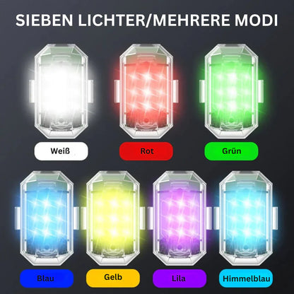 Bright LED Bike Tail Light with Wireless Remote Control