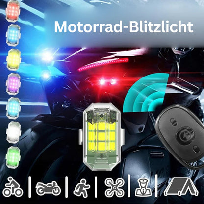 Bright LED Bike Tail Light with Wireless Remote Control