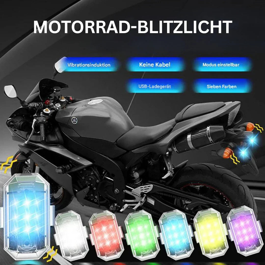 Bright LED Bike Tail Light with Wireless Remote Control