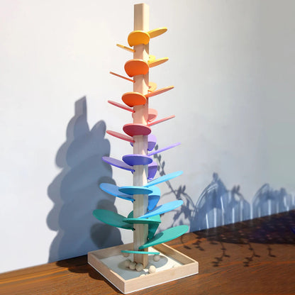Colorful Musical Marble Tree Toy for Children