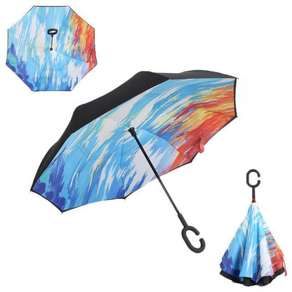 Windproof Automatic Double Layer Umbrella