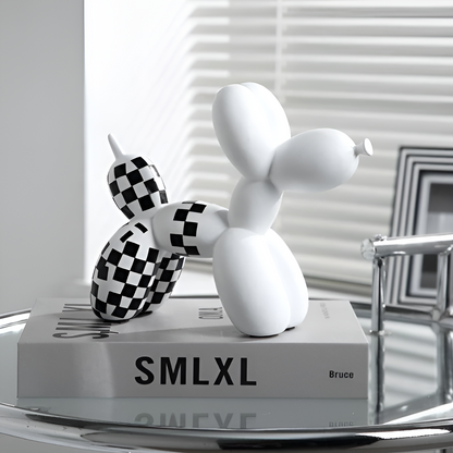 Vibrant Fun Dog Figurine Home Decoration