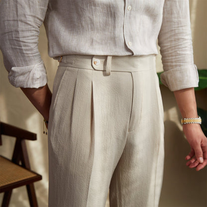 Relaxed Fit Men's Work Pants - Soft Everyday Trousers