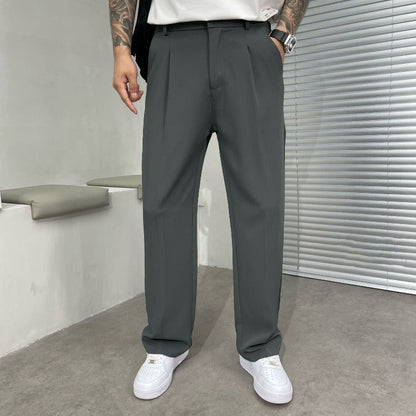 Relaxed Fit Men's Casual Trousers