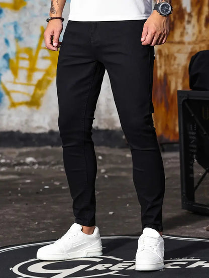 Slim Fit Men's Stretch Jeans - Luxicro