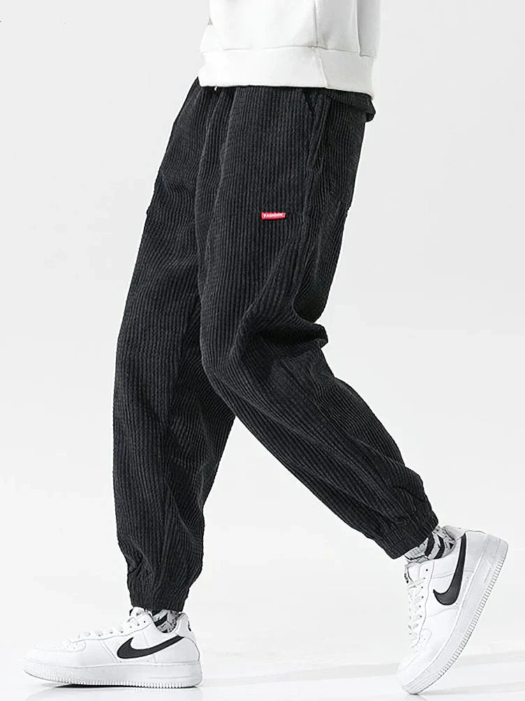 Soft Men's Casual Wide Leg Joggers