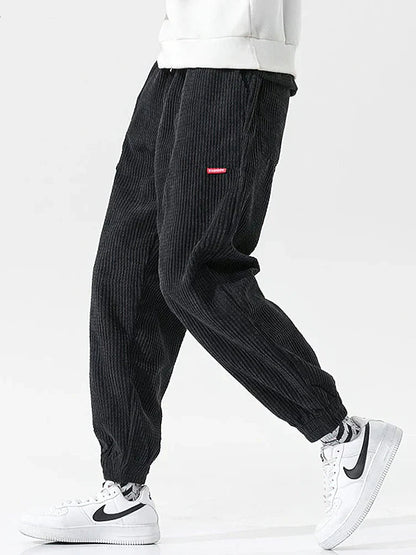 Soft Men's Casual Wide Leg Joggers