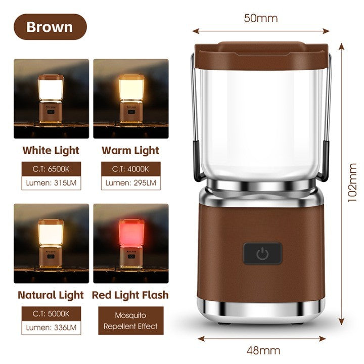 Compact Camping Bug Repellent LED Lamp